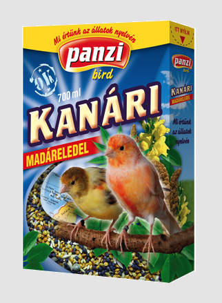 Panzi Kanári madáreleség (700ml)