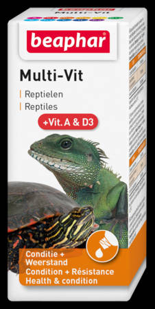 Beaphar Multi-Vit - Táplálékkiegészítő teknősöknek és halaknak (20ml)
