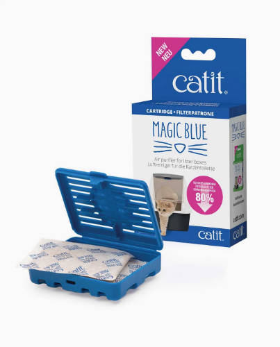 Catit Magic Blue - Légtisztító - filtertartó dobozzal (2db filter)