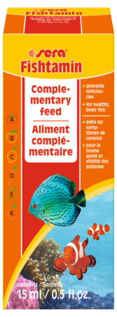 Sera Fishtamin - vitamin édes és tengervízhez (15ml)