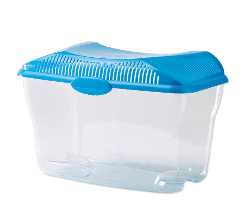SAVIC Aqua smile - szállító doboz (műanyag,átlátszó) halak és egyéb viziállatok szállításához (6l) 30x20x23cm