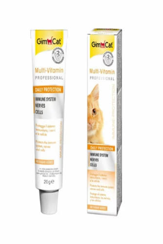 GimCat Multi-Vitamin pasta - Kiegészítő eleség (vitamin) paszta macskák részére (20g)