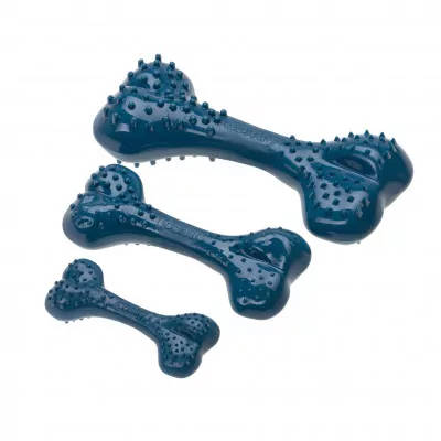 Comfy Blueberry Dental Bone - fogtisztítós játék (csont) kutyák részére (8,5x4x2cm)