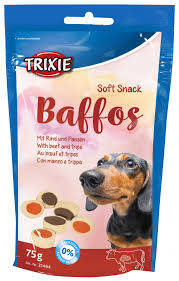 Trixie Soft Snack Baffos - puha jutalomfalat (marha,pacal) kutyák részére  (75g)