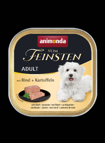 Animonda Vom Feinsten Adult (marha,burgonya) alutálkás - Felnőtt kutyák részére (150g)