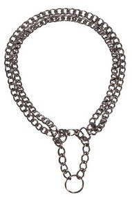Trixie Stop-the-pull Chain - félfojtó lánc (kétsoros) 65cm/2,5mm