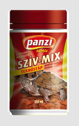 Panzi Szív-Mix, liofilizált marhaszív teknősök részére - 135 ml (ötösével rendelhető!)