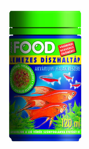 Aqua-Food Lemezes - díszhaltáp (120ml)
